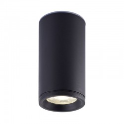 Dango - Surface-Mounted Black Cylindrical Spotlight IP65 Dango - Surface-Mounted Black Cylindrical Spotlight IP65