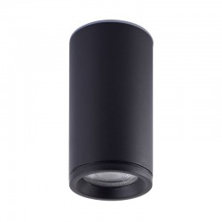 Dango - Surface-Mounted Black Cylindrical Spotlight IP65 Dango - Surface-Mounted Black Cylindrical Spotlight IP65