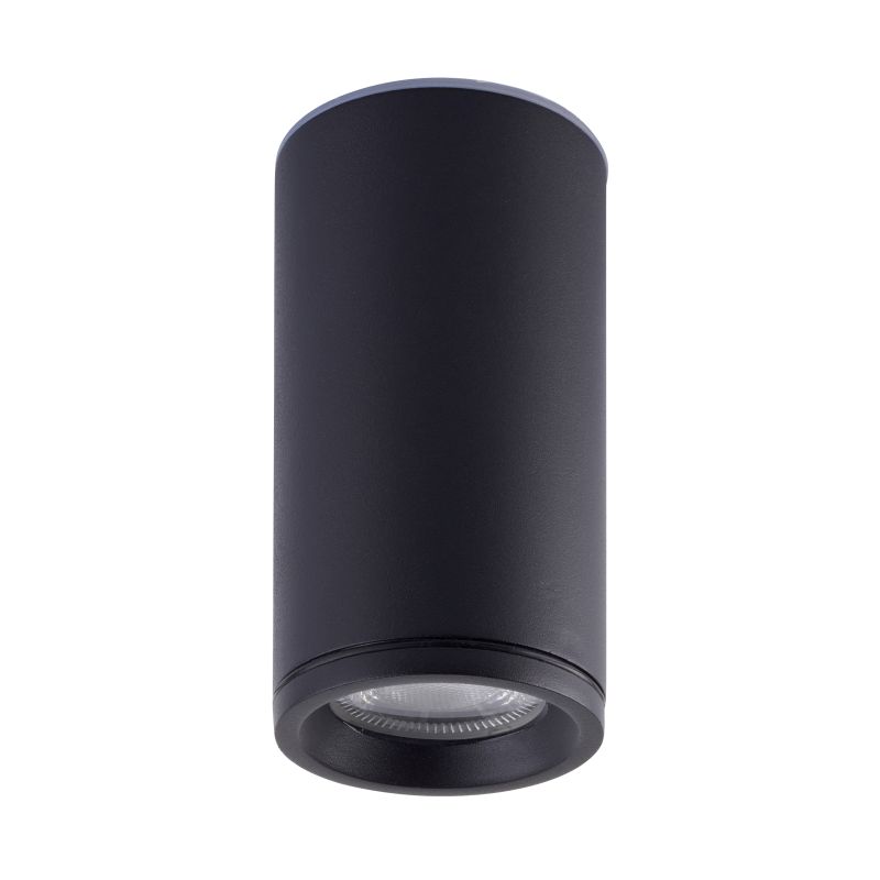 - Dango - Surface-Mounted Black Cylindrical Spotlight IP65 Saxby-110973 - Dango - Surface-Mounted Black Cylindrical Spotlight IP65