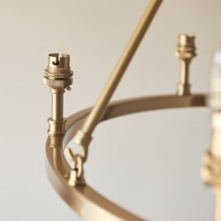 Chester - Base Only - Aged Brass Centre Fitting Chester - Base Only - Aged Brass Centre Fitting