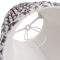 Leaf - Shade Only - 16 cm Pearl Grey Leaf Tapered Shade - Clip Gimbal Leaf - Shade Only - 16 cm Pearl Grey Leaf Tapered Shade - Clip Gimbal