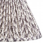 Leaf - Shade Only - 30 cm Pearl Grey Leaf Tapered Shade Leaf - Shade Only - 30 cm Pearl Grey Leaf Tapered Shade