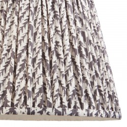 Leaf - Shade Only - 35 cm Pearl Grey Leaf Tapered Shade Leaf - Shade Only - 35 cm Pearl Grey Leaf Tapered Shade