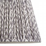 Leaf - Shade Only - 40 cm Pearl Grey Leaf Tapered Shade Leaf - Shade Only - 40 cm Pearl Grey Leaf Tapered Shade