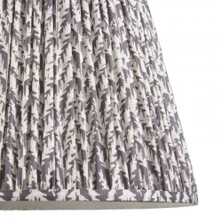 Leaf - Shade Only - 40 cm Pearl Grey Leaf Tapered Shade Leaf - Shade Only - 40 cm Pearl Grey Leaf Tapered Shade