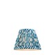 Endon-111301 - Ripple - Shade Only - 20 cm Marlin Blue Tapered Shade