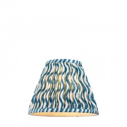 Ripple - Shade Only - 25 cm Marlin Blue Tapered Shade Ripple - Shade Only - 25 cm Marlin Blue Tapered Shade