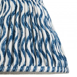 Ripple - Shade Only - 25 cm Marlin Blue Tapered Shade Ripple - Shade Only - 25 cm Marlin Blue Tapered Shade