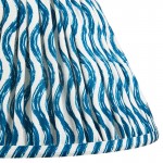 Ripple - Shade Only - 30 cm Marlin Blue Tapered Shade Ripple - Shade Only - 30 cm Marlin Blue Tapered Shade