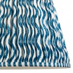 Ripple - Shade Only - 35 cm Marlin Blue Tapered Shade Ripple - Shade Only - 35 cm Marlin Blue Tapered Shade
