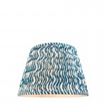 Ripple - Shade Only - 40 cm Marlin Blue Tapered Shade Ripple - Shade Only - 40 cm Marlin Blue Tapered Shade