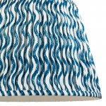 Ripple - Shade Only - 40 cm Marlin Blue Tapered Shade Ripple - Shade Only - 40 cm Marlin Blue Tapered Shade