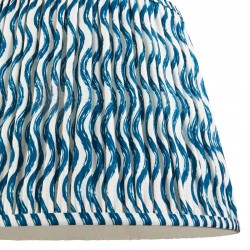 Ripple - Shade Only - 40 cm Marlin Blue Tapered Shade Ripple - Shade Only - 40 cm Marlin Blue Tapered Shade