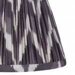 Zigzag - Shade Only - 20 cm Pearl Grey Tapered Shade Zigzag - Shade Only - 20 cm Pearl Grey Tapered Shade