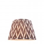 Zigzag - Shade Only - 35 cm Pearl Grey Tapered Shade Zigzag - Shade Only - 35 cm Pearl Grey Tapered Shade