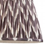 Zigzag - Shade Only - 35 cm Pearl Grey Tapered Shade Zigzag - Shade Only - 35 cm Pearl Grey Tapered Shade
