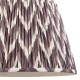 Endon-111327 - Zigzag - Shade Only - 40 cm Pearl Grey Tapered Shade