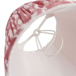 Ikat - Shade Only - 16 cm Coral Pink Tapered Shade - Clip Gimbal Ikat - Shade Only - 16 cm Coral Pink Tapered Shade - Clip Gimbal