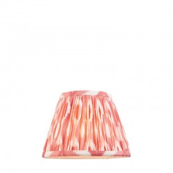 Ikat - Shade Only - 20 cm Coral Pink Tapered Shade Ikat - Shade Only - 20 cm Coral Pink Tapered Shade