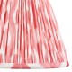 Endon-111339 - Ikat - Shade Only - 25 cm Coral Pink Tapered Shade