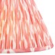 Endon-111340 - Ikat - Shade Only - 30 cm Coral Pink Tapered Shade