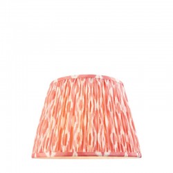 Ikat - Shade Only - 35 cm Coral Pink Tapered Shade Ikat - Shade Only - 35 cm Coral Pink Tapered Shade