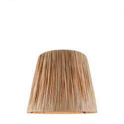 Raffia - Shade Only - 32 cm Wrapped Natural Tapered Shade Raffia - Shade Only - 32 cm Wrapped Natural Tapered Shade