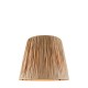 Endon-111507 - Raffia - Shade Only - 32 cm Wrapped Natural Tapered Shade