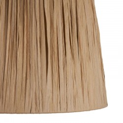 Raffia - Shade Only - 32 cm Wrapped Natural Tapered Shade Raffia - Shade Only - 32 cm Wrapped Natural Tapered Shade