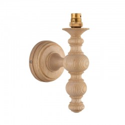 Bibury - Base Only - Natural Ash Wooden Wall Lamp Bibury - Base Only - Natural Ash Wooden Wall Lamp