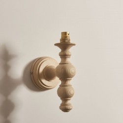 Bibury - Base Only - Natural Ash Wooden Wall Lamp Bibury - Base Only - Natural Ash Wooden Wall Lamp