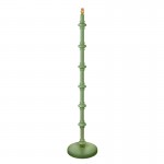 Carnaby - Base Only - Satin Cotswold Green Wooden Floor Lamp Carnaby - Base Only - Satin Cotswold Green Wooden Floor Lamp