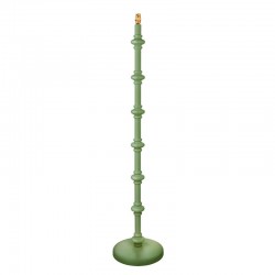 Carnaby - Base Only - Satin Cotswold Green Wooden Floor Lamp Carnaby - Base Only - Satin Cotswold Green Wooden Floor Lamp