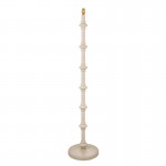 Carnaby - Base Only - Satin Almond White Wooden Floor Lamp Carnaby - Base Only - Satin Almond White Wooden Floor Lamp