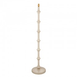 Carnaby - Base Only - Satin Almond White Wooden Floor Lamp Carnaby - Base Only - Satin Almond White Wooden Floor Lamp
