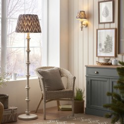 Carnaby - Base Only - Satin Almond White Wooden Floor Lamp Carnaby - Base Only - Satin Almond White Wooden Floor Lamp