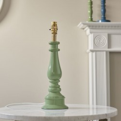 Myrtle - Base Only - Cotswold Green & Brass Table Lamp Myrtle - Base Only - Cotswold Green & Brass Table Lamp