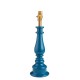 Endon-112165 - Myrtle - Base Only - Marlin Blue & Brass Table Lamp