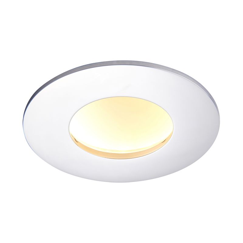 - OrbitalPRO - Chrome CCT Recessed Downlight IP65 Saxby-112544 - OrbitalPRO - Chrome CCT Recessed Downlight IP65