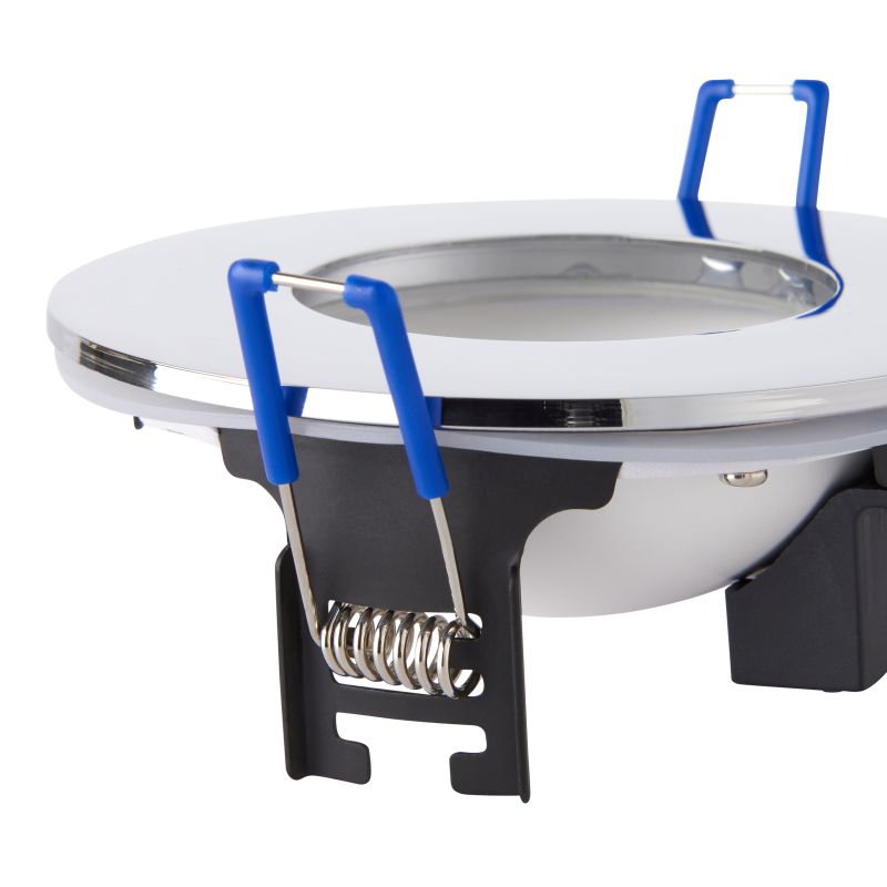 - OrbitalPRO - Chrome CCT Recessed Downlight IP65 Saxby-112544 - OrbitalPRO - Chrome CCT Recessed Downlight IP65