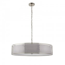 Cordero - Satin Nickel 5 Light Pendant with White Glass Diffuser Cordero - Satin Nickel 5 Light Pendant with White Glass Diffuser