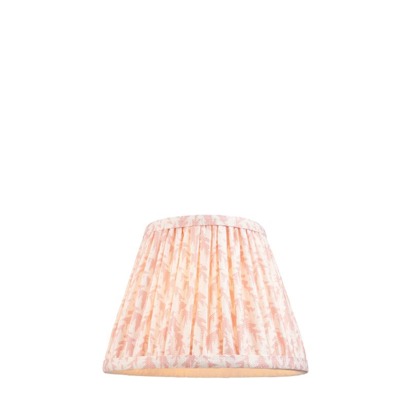 Endon-112919 - Leaf - Shade Only - 20 cm Shell Peachy Keen Leaf Tapered Shade