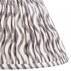 Ripple - Shade Only - 30 cm Pearl Grey Tapered Shade Ripple - Shade Only - 30 cm Pearl Grey Tapered Shade