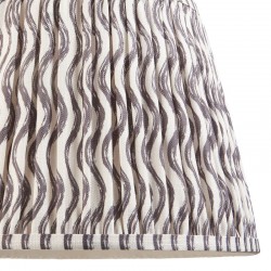 Ripple - Shade Only - 35 cm Pearl Grey Tapered Shade Ripple - Shade Only - 35 cm Pearl Grey Tapered Shade