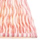 Endon-113057 - Ripple - Shade Only - 20 cm Coral Pink Tapered Shade