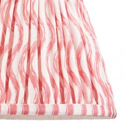 Ripple - Shade Only - 20 cm Coral Pink Tapered Shade Ripple - Shade Only - 20 cm Coral Pink Tapered Shade