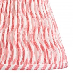 Ripple - Shade Only - 25 cm Coral Pink Tapered Shade Ripple - Shade Only - 25 cm Coral Pink Tapered Shade