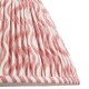 Endon-113059 - Ripple - Shade Only - 30 cm Coral Pink Tapered Shade