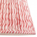 Ripple - Shade Only - 35 cm Coral Pink Tapered Shade Ripple - Shade Only - 35 cm Coral Pink Tapered Shade