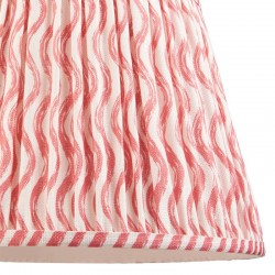 Ripple - Shade Only - 35 cm Coral Pink Tapered Shade Ripple - Shade Only - 35 cm Coral Pink Tapered Shade
